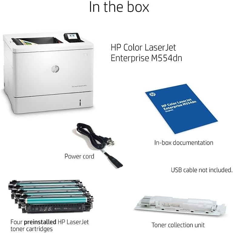 Máy in HP Color Laser Enterprice M554DN 