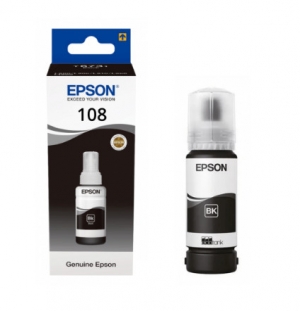 Mực in Epson 108 EcoTank Black Ink Bottle
