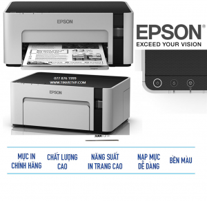 Máy in phun đen trắng Epson M1100 (A4/A5/ USB)