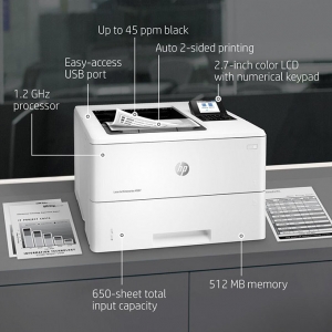 Máy in HP LaserJet Enterprise M507n - In Mạng