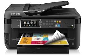 Epson WF7610  (In Phun màu A3- in 2 mặt +Mạng+ Wifi-Scan–Copy-Fax)
