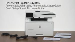 HP Laser Jet Pro MFP M428FDW  ( Copy - In - Scan - Fax )