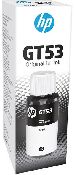 Mực in phun HP GT53 màu đen dùng cho máy HP Ink Tank 115, 315, 415, Smart Tank 580, 750